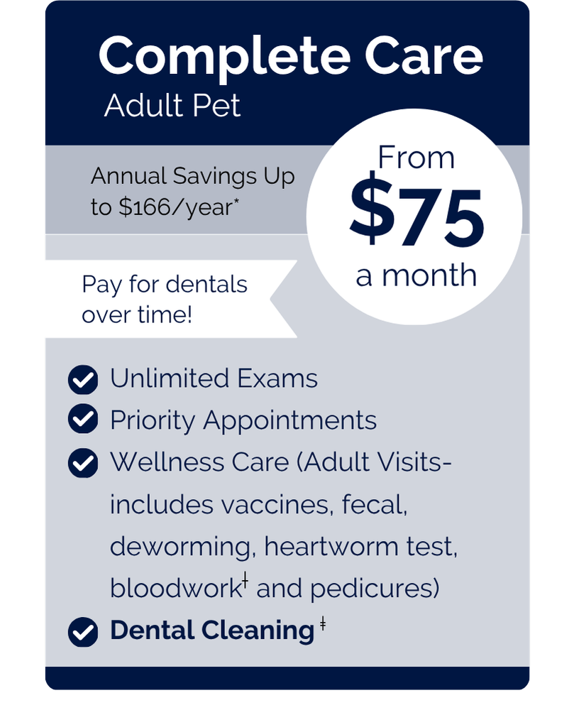 Crooked Creek VIPet Plan_pricing_Wellness_Modern